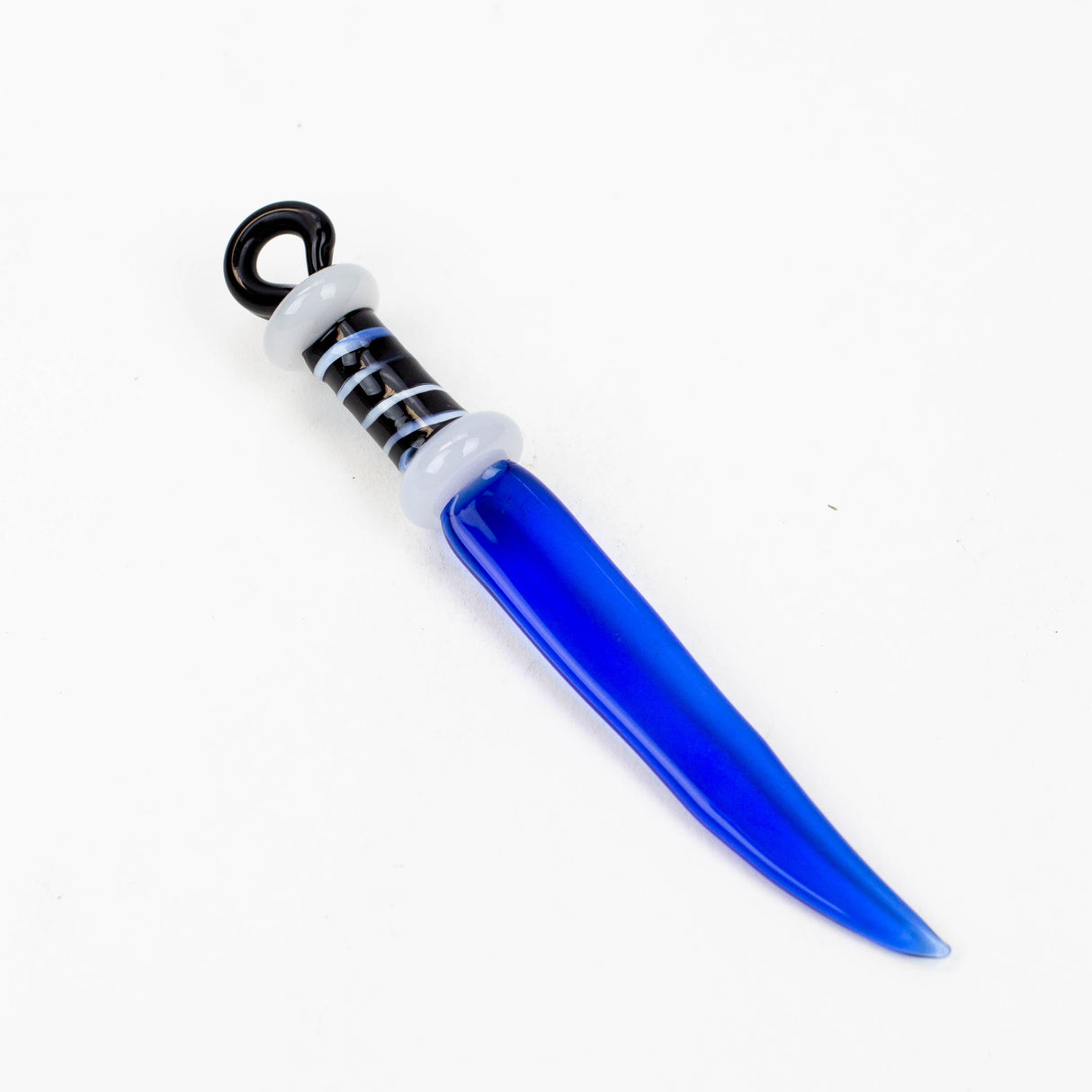 Honeybee Herb - GLASS SWORD DAB TOOL Cap · Dabber · Insert · Clip · Nail Honeybee Herb Blue