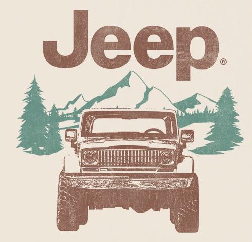 Jeep Mountains T-Shirt – Rugged Comfort Meets Adventure Style Short Sleeve Philcos
