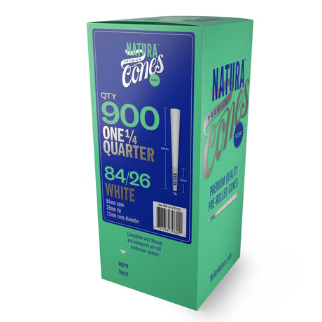 Natura – One Quarter Pre-Rolled Paper 900ct Tower Pre-rolled Cone (Bulk / Tower) NATURA Ultra Thin