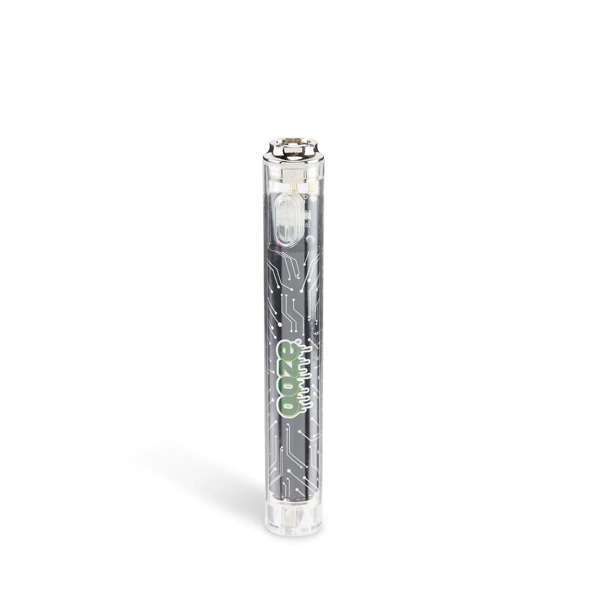 Ooze | Slim Clear Series Transparent 510 Vape Battery 510 Battery Cannatron Panther Black