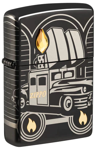 Zippo 48691 Car 75th Anniversary Collectible Zippo Lighter ONE