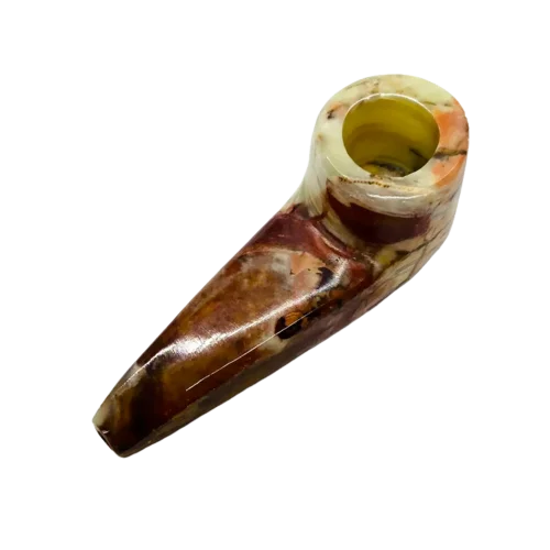 StoneAge | 3" Handmade Mini Tobacco Smoking Pipes, Includes Display Box - Pack of 8 Quartz · Stone Pipe NicePrice