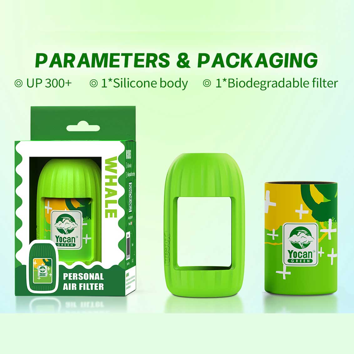 Yocan Green | WHALE personal air filter Air Filter ONE