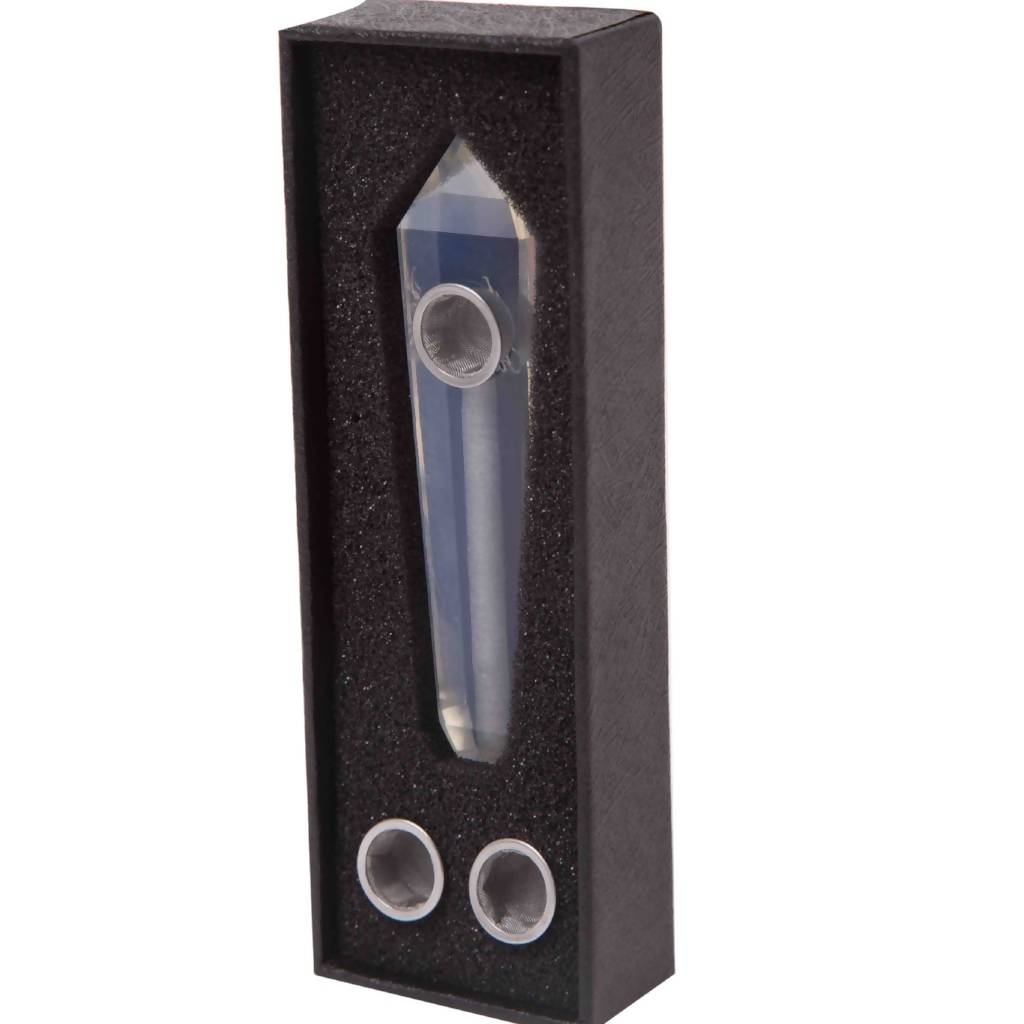QUARTZ PIPE | OPAL Quartz · Stone Pipe Xhaal Inc