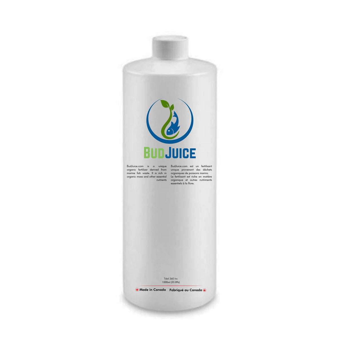 BudJuice - Micro 100% Advanced Liquid Organic Fertilizer & Nutrients Nutrition ONE 500ml