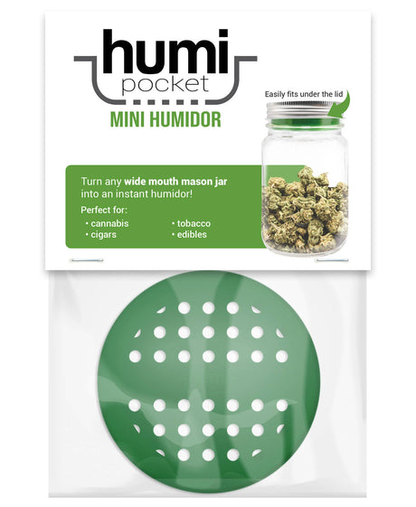Humi Pocket Mini Humidor Humidor Humi Pocket Mini Humidor green