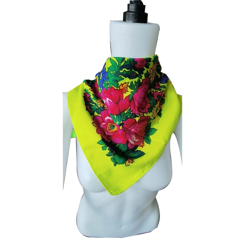 Metallic Kokum Floral Scarf Pack of 10 Scarf Canadian Distributor