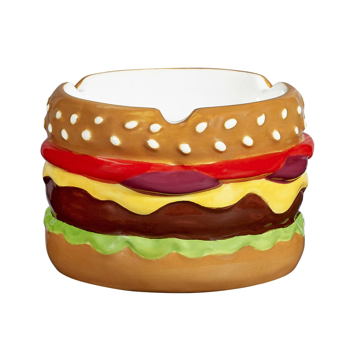 cheeseburger ashtray Ceramic Ashtray Roast and Toast Gifts