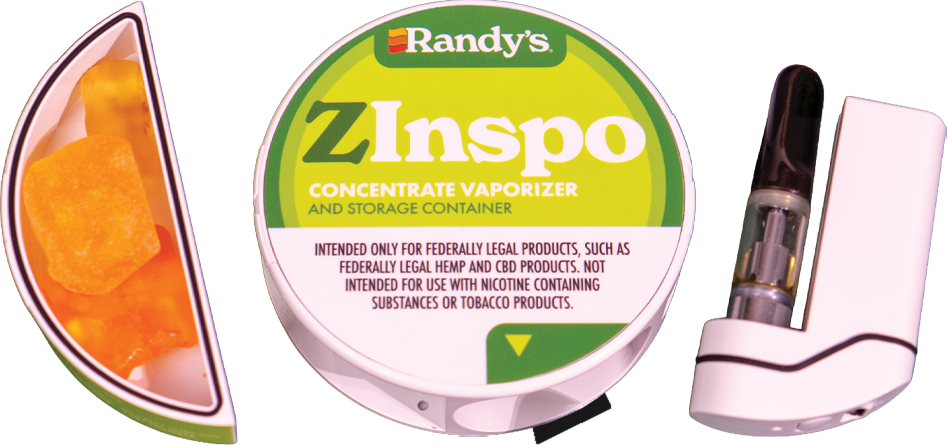 Randy’s® | Zinspo Concentrate Vaporizer Battery & Storage – Deepchill Black 510 Battery LEHIGH WHOLESALE