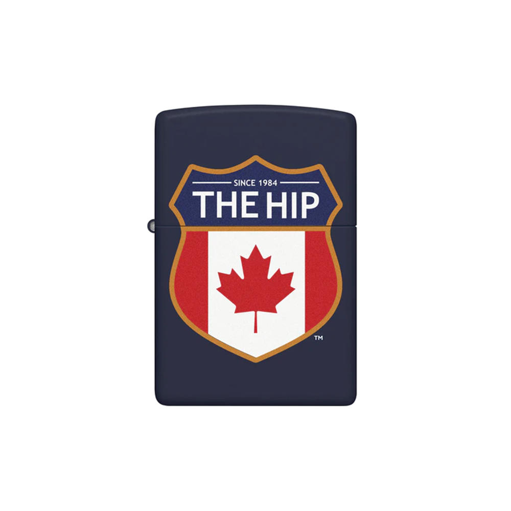 Zippo 49674 Tragically Hip Crest Zippo Lighter ONE