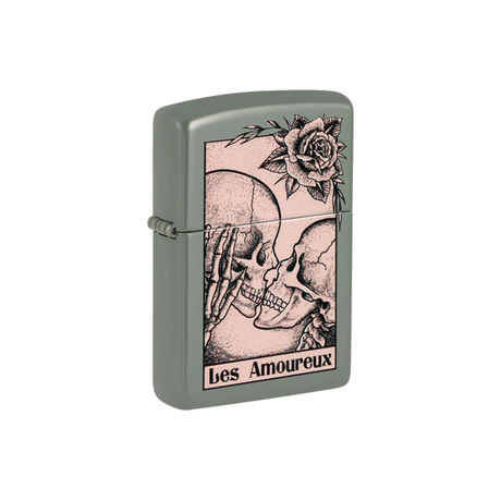 Zippo 48594 DEALTH KISS DESIGN Zippo Lighter ONE