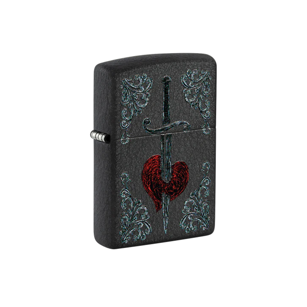 Zippo 48617 HEART DAGGER TATTOO DESIGN Zippo Lighter ONE