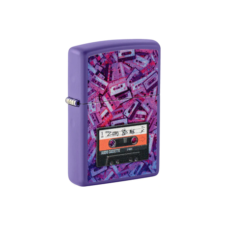 Zippo 48521 CASSETTE TAPE DESIGN Zippo Lighter ONE