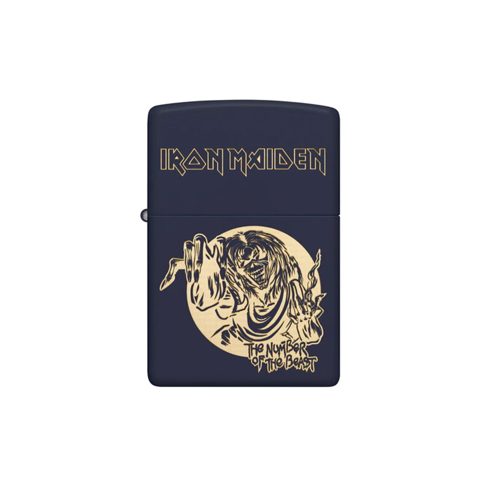 Zippo 239-110264 Iron Maiden Skull Zippo Lighter ONE