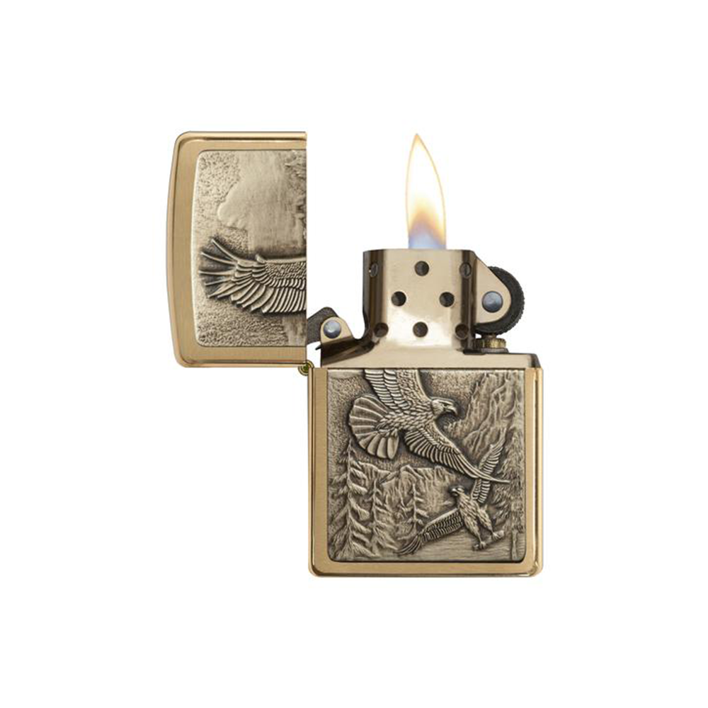 Zippo 20854 Where Eagles Dare Zippo Lighter ONE