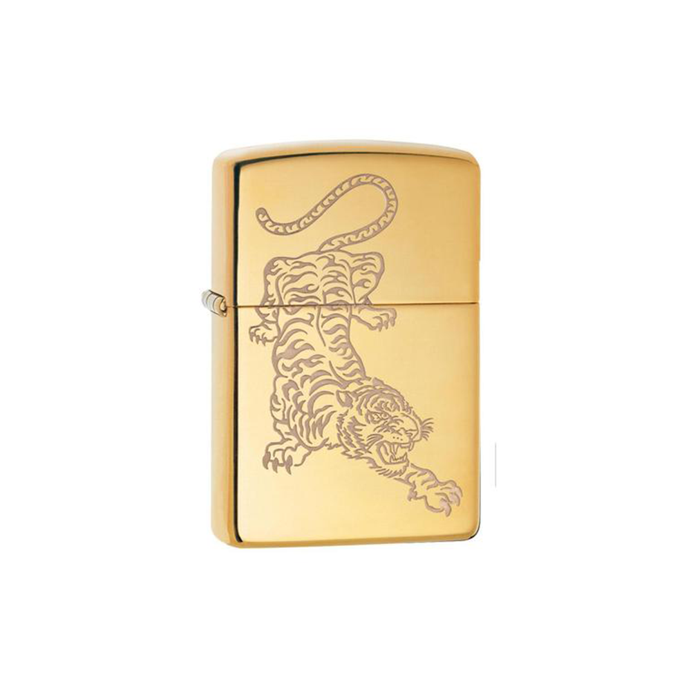 Zippo 29884 Tiger Design Zippo Lighter ONE