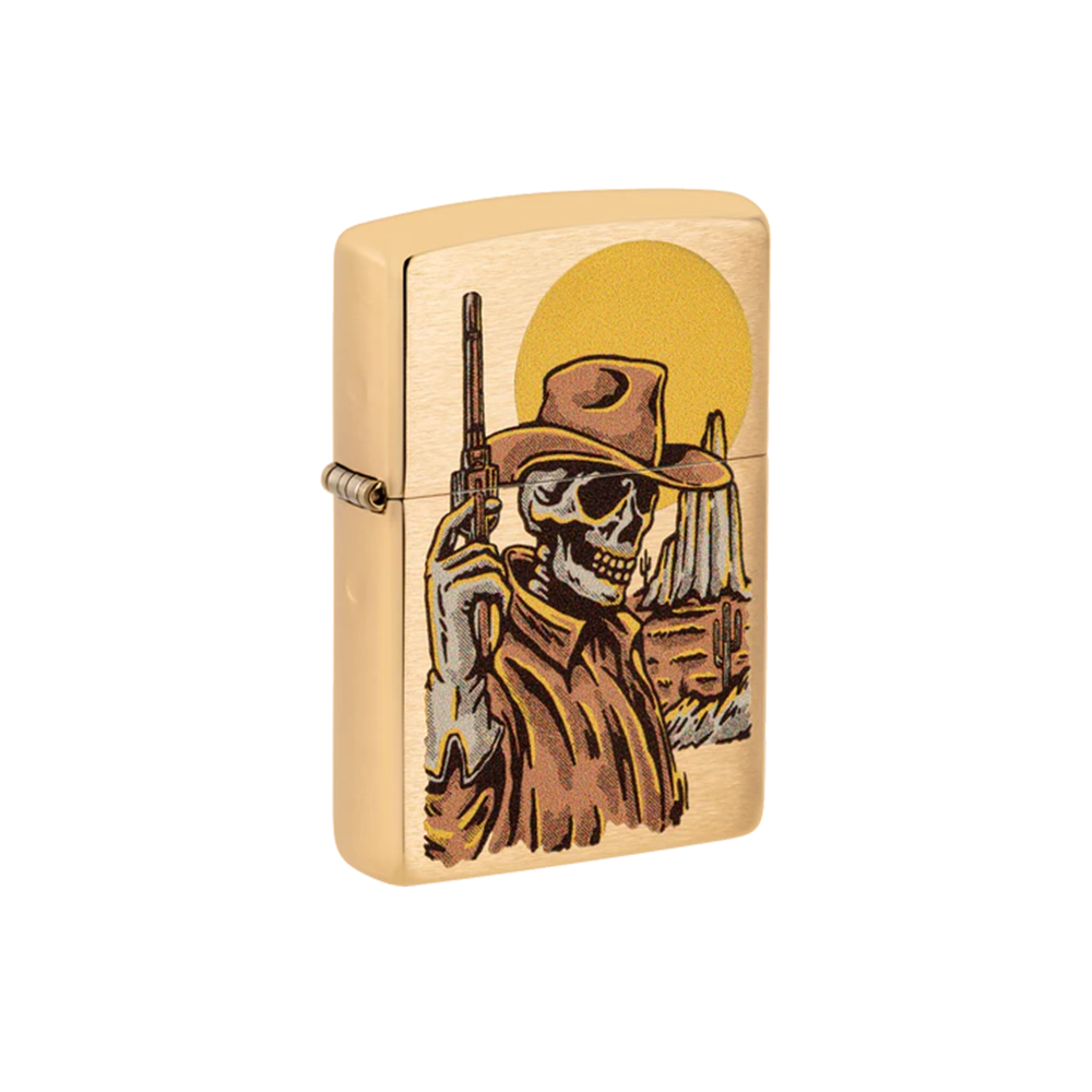 Zippo 48519 WILD WEST SKELETON DESIGN Zippo Lighter ONE