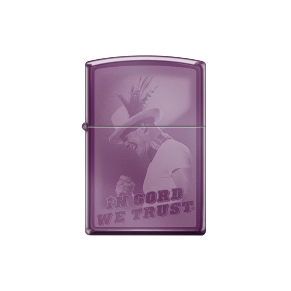 Zippo 24747 -106142 In Gord We Trust Purple Music · Art · Media ONE