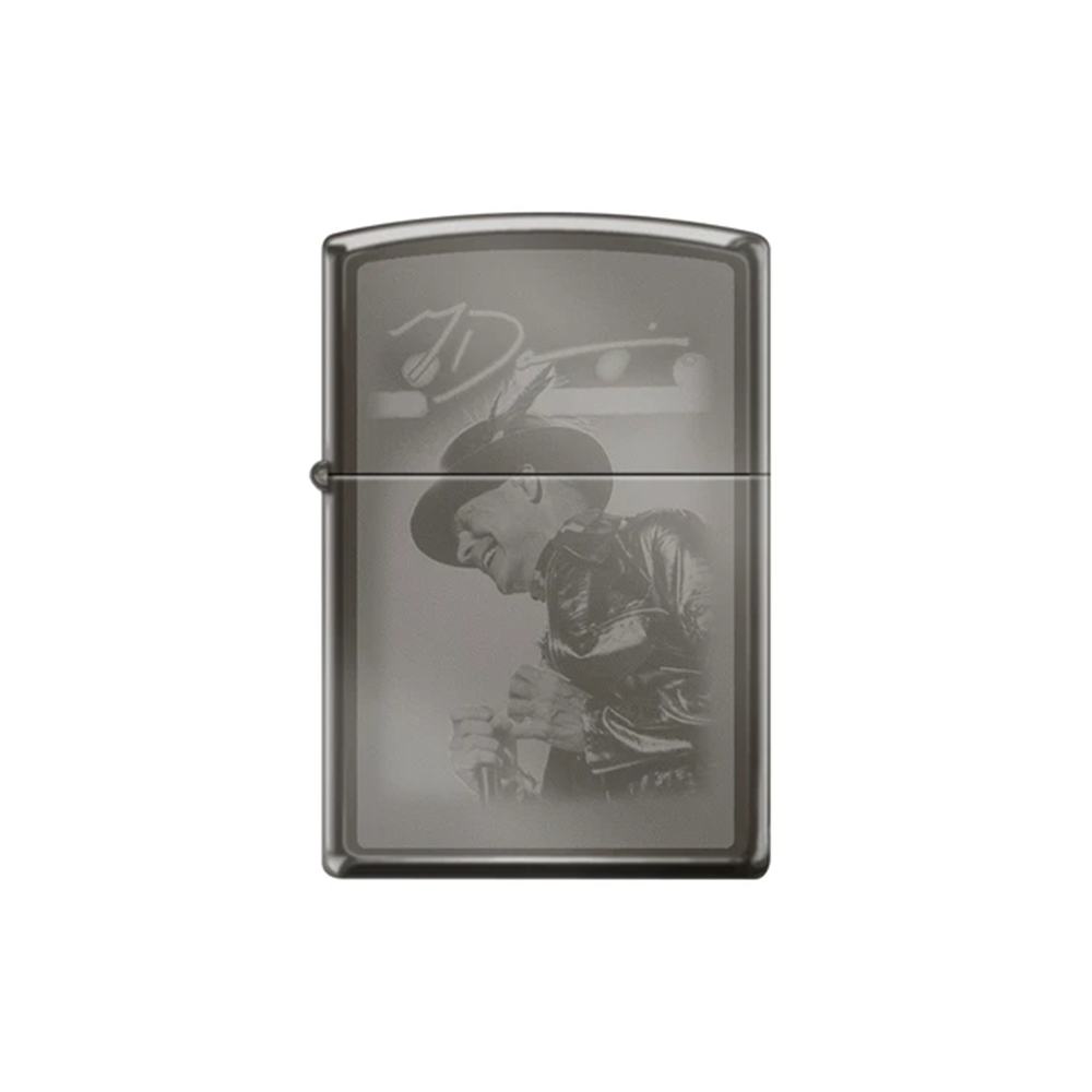 Zippo 150-106147 Gord Downie Signature Black Ice Zippo Lighter ONE