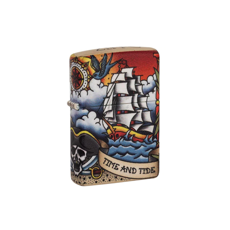 Zippo 49532 Nautical Tattoo Design Zippo Lighter ONE