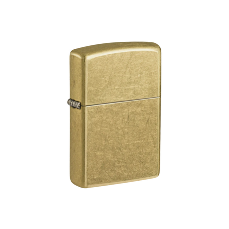Zippo 48267 Regular Street Brass Zippo Lighter ONE
