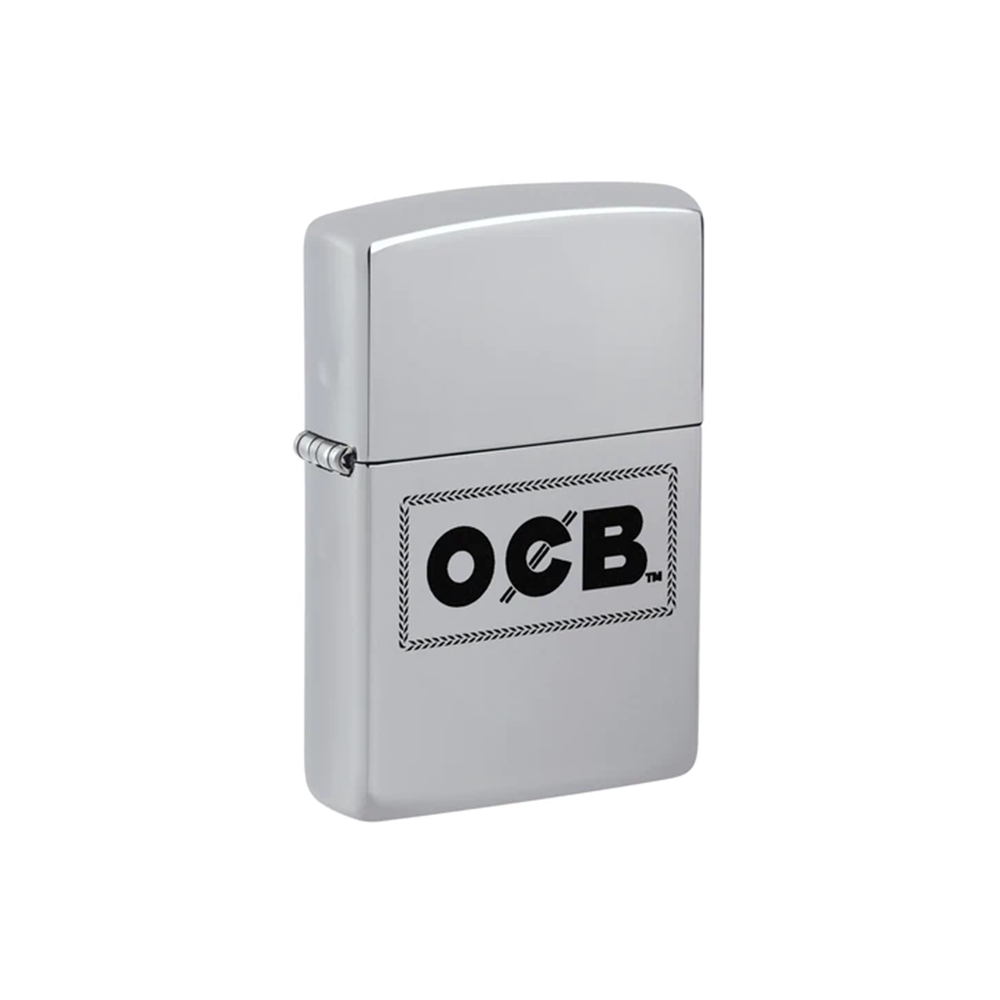 Zippo 250-109227 OCB Reg High Polish Chrome Cross Stitch Souvenir · Licensed ONE
