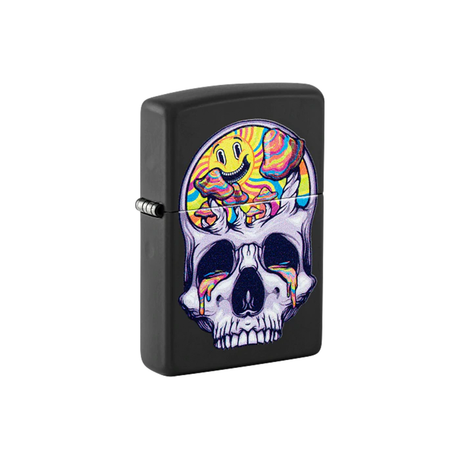 Zippo 48737 Skull Moon Design Zippo Lighter ONE