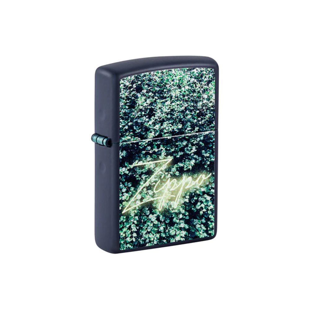 Zippo 48721 Navy Matte Design Zippo Lighter ONE