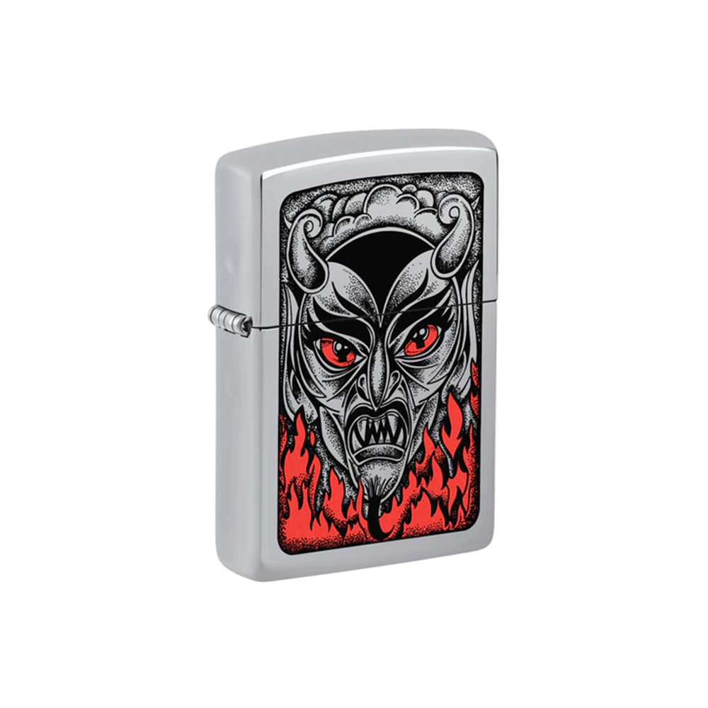 Zippo 250-110234 Devil BS FIRE DOWN BELOW Horror · Goth ONE