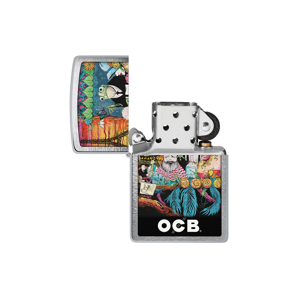 Zippo 200-110386 OCB Reg Chrome Rolling Tray Cafe Culture Souvenir · Licensed ONE