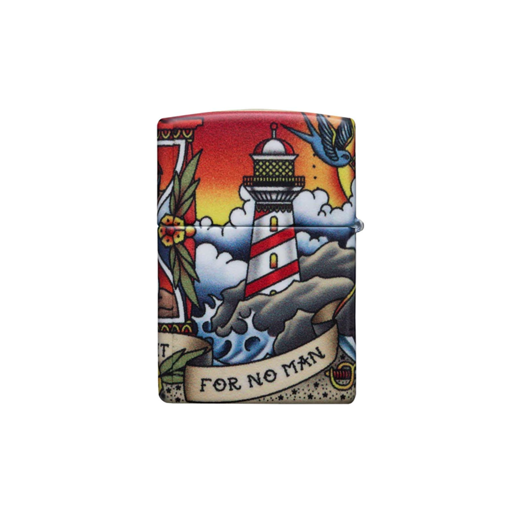 Zippo 49532 Nautical Tattoo Design Zippo Lighter ONE