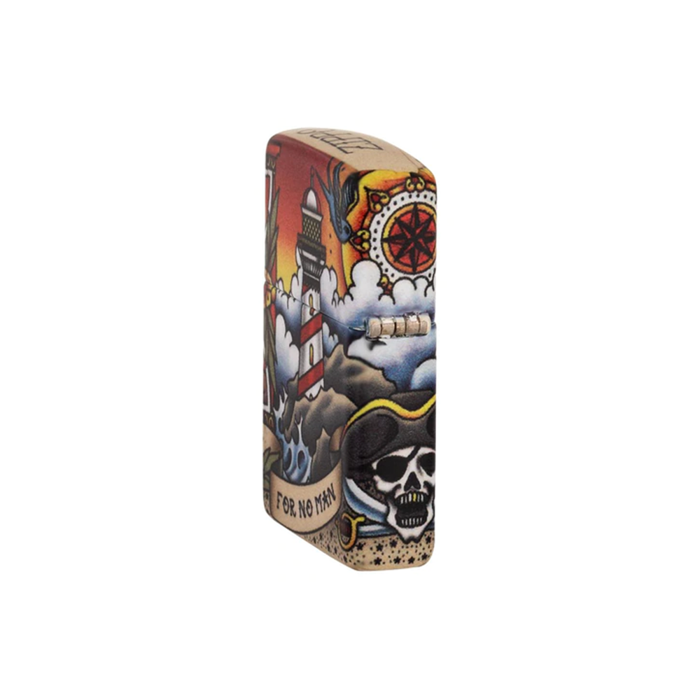 Zippo 49532 Nautical Tattoo Design Zippo Lighter ONE