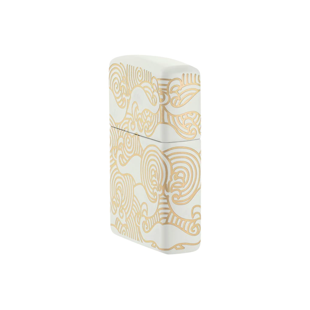 Zippo 48909 Waves Design Zippo Lighter ONE