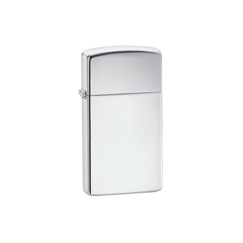 Zippo 1610 Slim HI Pol Chrome Zippo Lighter ONE