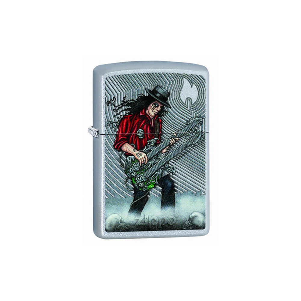 Zippo 205-073521 Guitar Man Zippo Lighter ONE