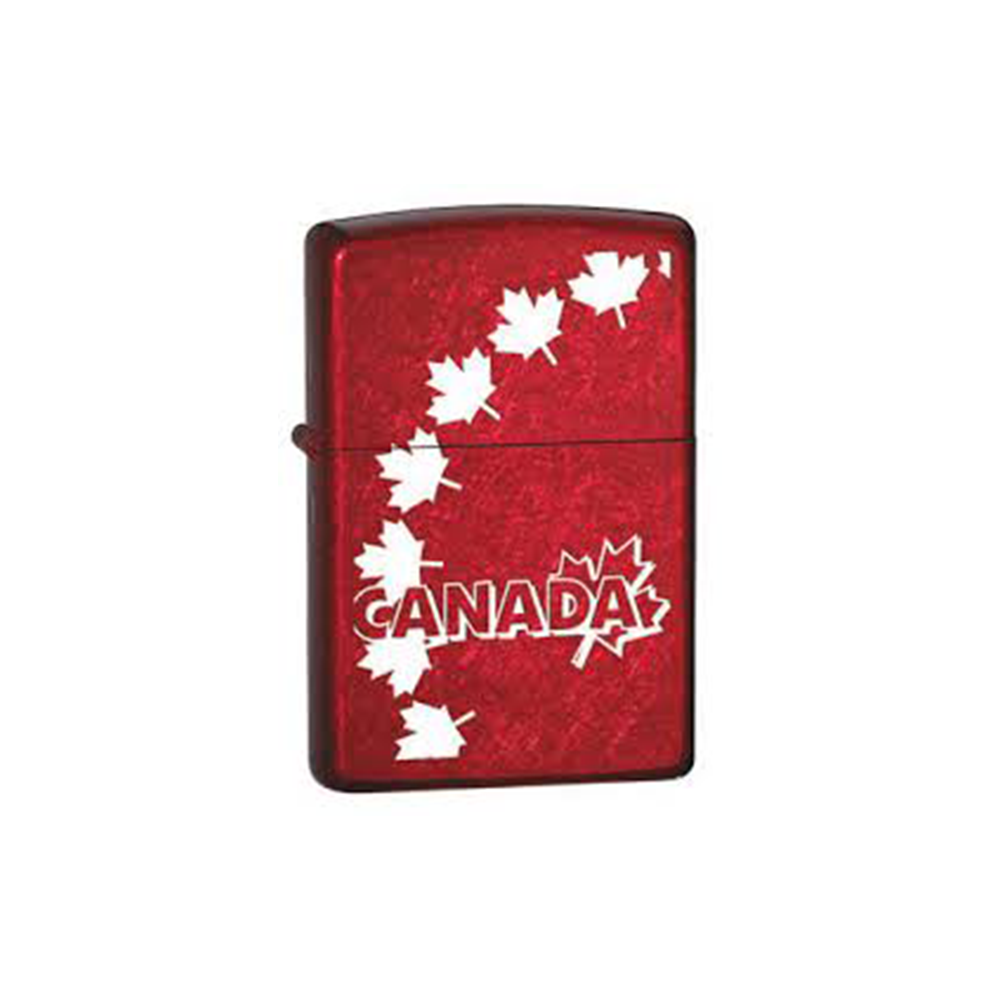 Zippo 61692-32126 Canada Maple Leaves Zippo Lighter ONE