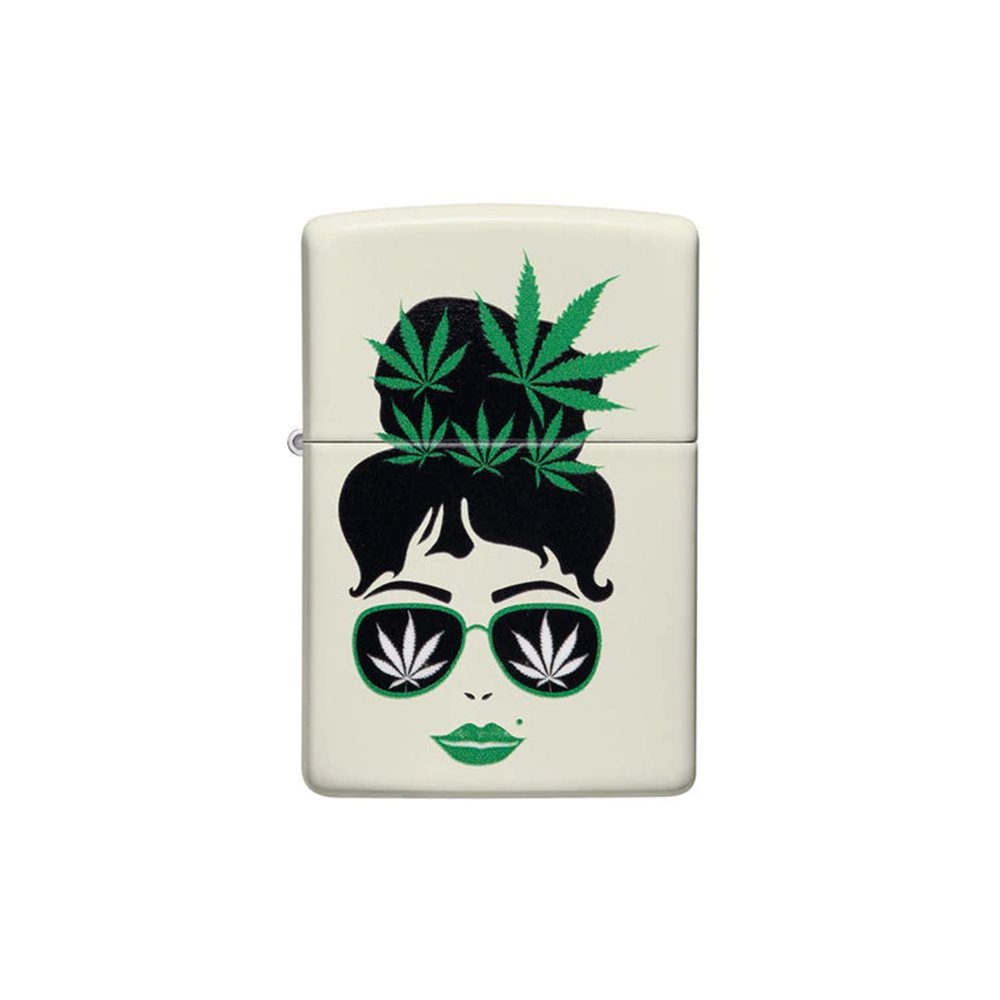 Zippo 49837 Cannabis Design Zippo Lighter ONE