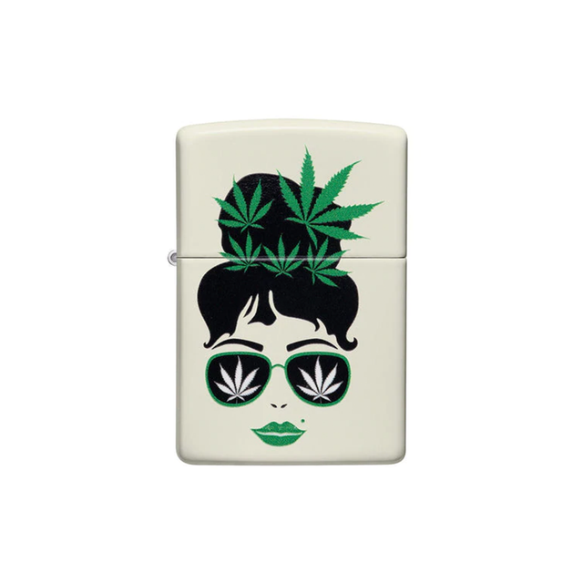 Zippo 49837 Cannabis Design Zippo Lighter ONE