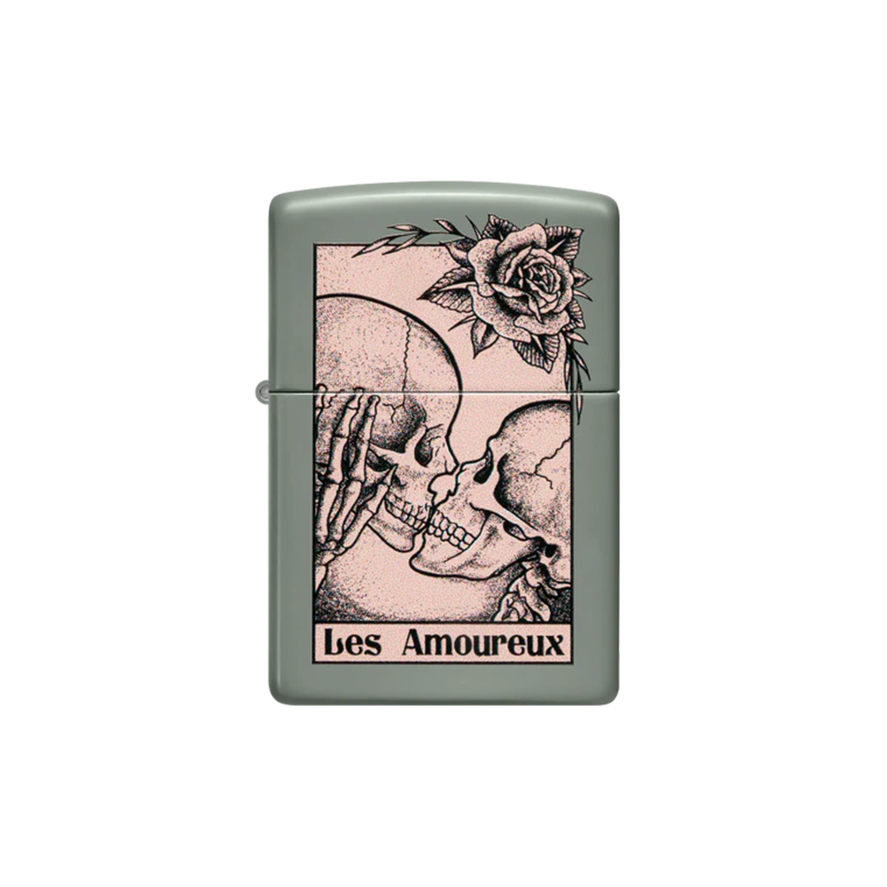 Zippo 48594 DEALTH KISS DESIGN Zippo Lighter ONE