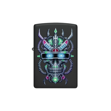 Zippo 48516 Cyber Skull Design Zippo Lighter ONE