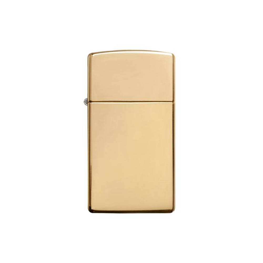 Zippo 1654B Slim Brass WO/S B Zippo Lighter ONE