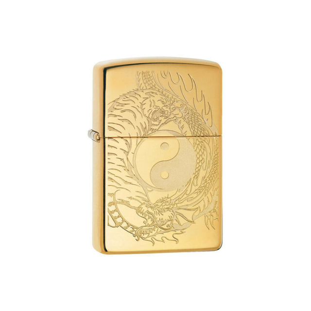 Zippo 49024 Tiger Dragon Design Zippo Lighter ONE