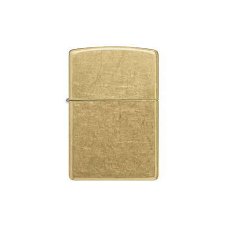 Zippo 48267 Regular Street Brass Zippo Lighter ONE