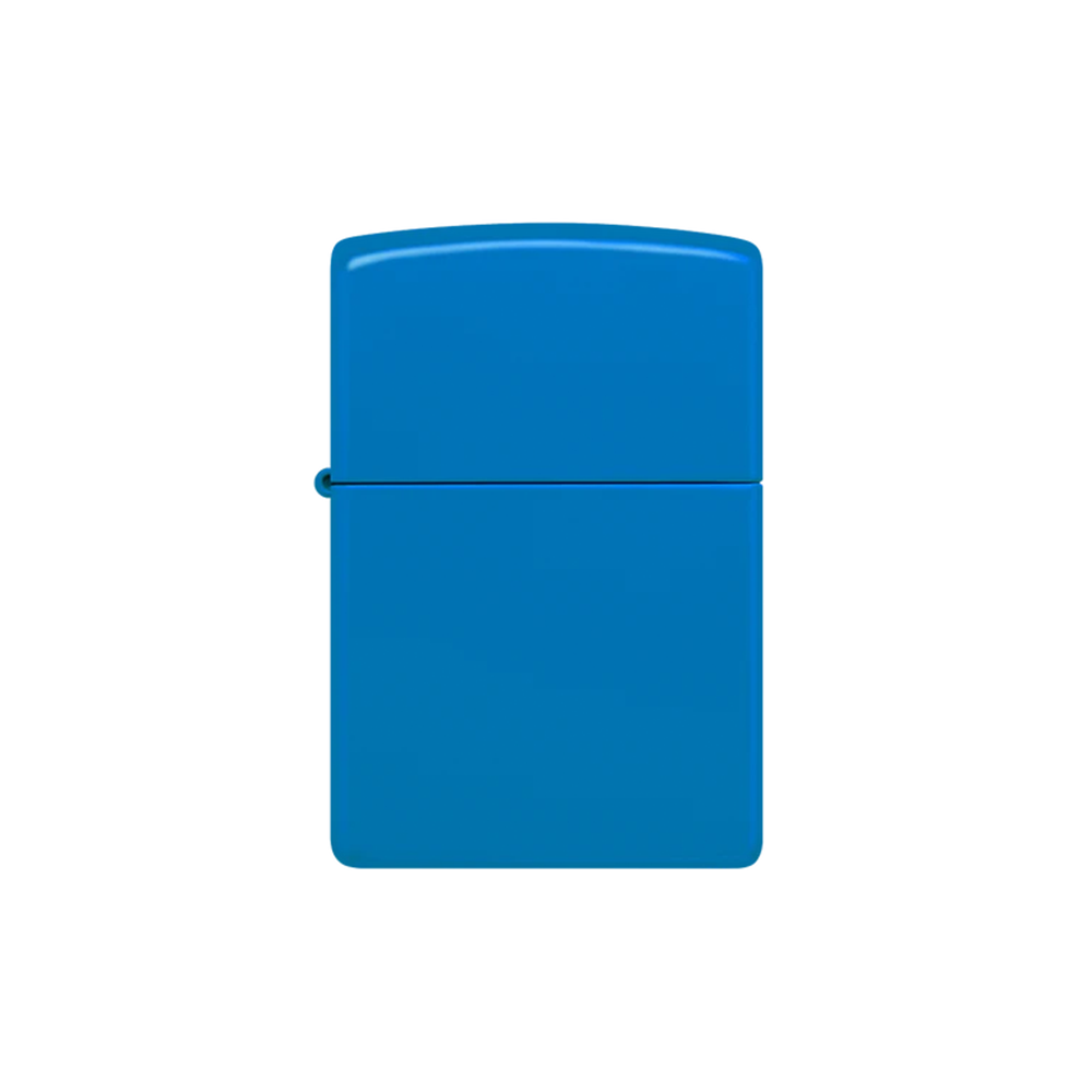 Zippo 48628 Regular Sky Blue Matte Zippo Lighter ONE