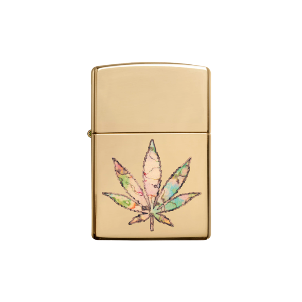 Zippo 49240 Pot Leaf Fusion Design Zippo Lighter ONE
