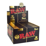 RAW | Black Natural Unrefined King size – WIDE King Size ONE