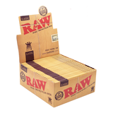 RAW Classic Natural Unrefined Rolling Paper [CP1069][CP1055] 1 - 1/4" Size ONE King Slim