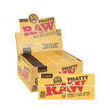 RAW | Classic Natural Unrefined Hemp Rolling Papers – Phatty King Size