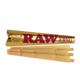 RAW | Ethereal 1 1/4 Size Unrefined Pre-Rolled Cones – 6 Pack (Box of 32)