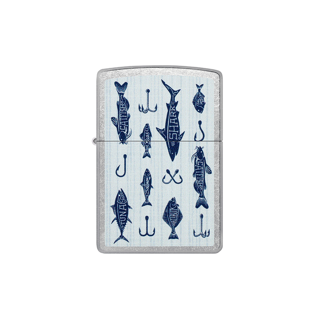 Zippo 46719 Fishing Lures Off the Hook Design Animal · Plant ONE